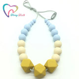 Natural Silicone Teething Necklace BPA-Free for Baby to Chew
