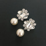 Temperament Women's Earrings - Sparkling Studs