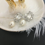 Temperament Women's Earrings - Sparkling Studs