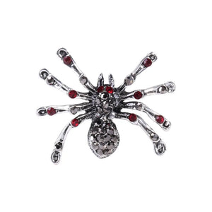 US Wind Set Auger Animal Spider Brooch Clothing Accessories