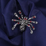 US Wind Set Auger Animal Spider Brooch Clothing Accessories