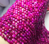 Tigereye Coin Beads 3*4mm Loose Beads for Jewelry Necklace