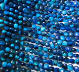 Tigereye Coin Beads 3*4mm Loose Beads for Jewelry Necklace