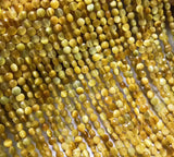 Tigereye Coin Beads 3*4mm Loose Beads for Jewelry Necklace