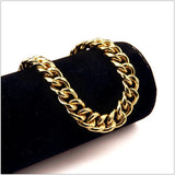 Titanium Stainless Steel Bracelet Men Chain Bracelets Punk Mens Jewelry
