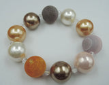 Fashion Sea-Shell Pearl Bracelet with Beads