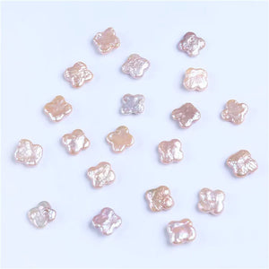 14-15mm Plum Blossom Shape Pearl Loose Beads for Jewelry Making
