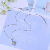 925 Silver Forever Love Heart CZ Pendant