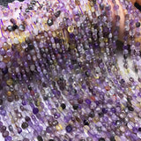 Tourmaline Candy Round Faceted 3mm Loose Beads 14-inch DIY Jewelry Making