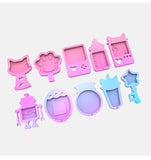 Cartoon Silicone Mold For Quicksand Pendant 1 pcs