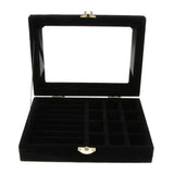 Portable Jewelry Storage Grid Display Case