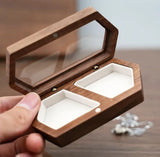 Large Capacity Travel Lady Jewelry Box Earring Ring Storage