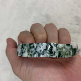 Tree Agate Beads Bracelet Gemstone Bangle for Woman Man