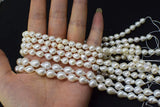 Freshwater Pearl Drop Egg 8-12mm for DIY Jewelry Loose Beads
