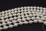 Freshwater Pearl Drop Egg 8-12mm for DIY Jewelry Loose Beads