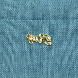 Custom Name Brooch Logo Jewelry Stainless Steel Lapel Pin Unique Gift