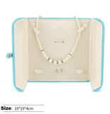 Velvet Necklace Box Display Storage for Jewelry Set