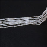 AA 3-4mm Biwa Shape Pearl Strands for Jewelry Making