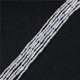 AA 3-4mm Biwa Shape Pearl Strands for Jewelry Making