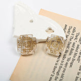 Vintage Baroque Antq Resin Beads DIY Earrings