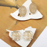 Vintage Baroque Antq Resin Beads DIY Earrings