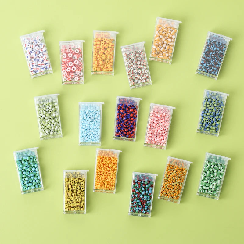Vintage Retro Stripe Hit Rice Beads Collection DIY Jewelry