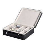 Watch Box Travel Zipper Case 12 Slot Jewelry Storage Box