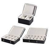 Watch Box Travel Zipper Case 12 Slot Jewelry Storage Box