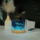 Marine Whale Cuboid Silicone Mold for Epoxy Resin Crafts