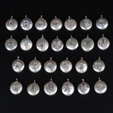 CZ Initial Alphabet Letter Pearl Charm Choker Necklace for Women