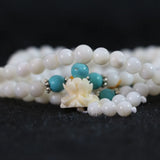 Conch Shell 6mm Bracelet 108 Beads Colorful Spacer Women Charms Jewelry