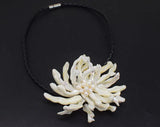 Sea Shell & Pearl Flower Necklace for Women Xmas