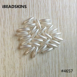Acrylic Pearl Tubular Beads for Jewelry DIY #4657