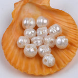 12-13mm Natural Skull Shape Freshwater Pearl Beads for DIY Jewelry Making