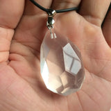 Rock Crystal Quartz Stone Pendant Natural Gemstone Pendant for Woman