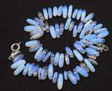 Sunshine Quartz Branch 15-20mm Necklace 18in Beads Natural Woman