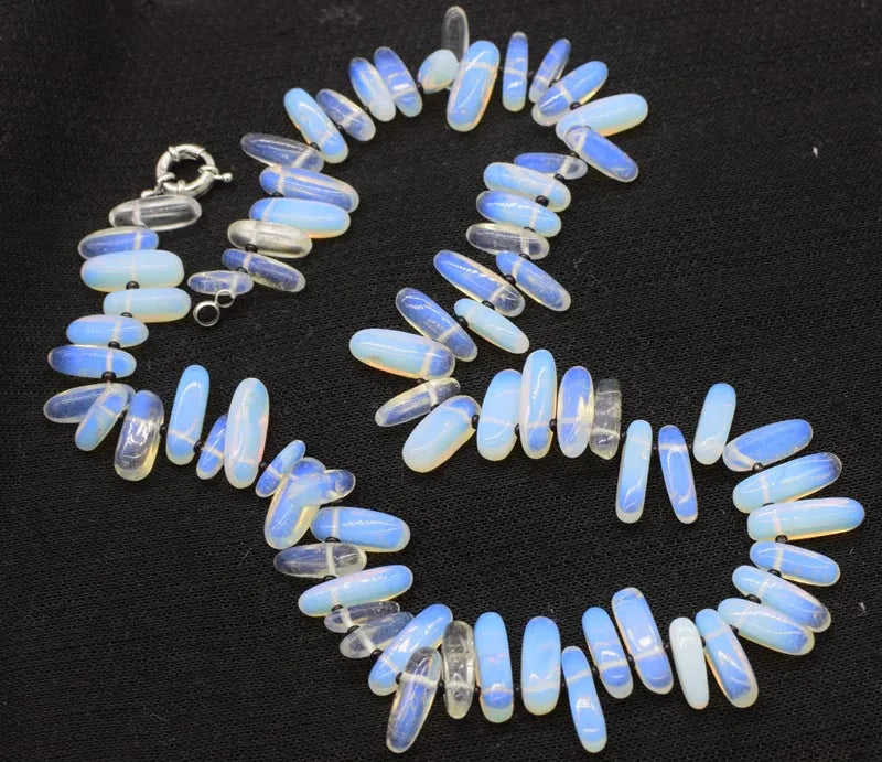 Sunshine Quartz Branch 15-20mm Necklace 18in Beads Natural Woman