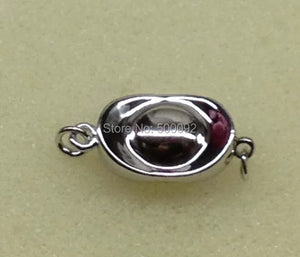 10 Pcs Silver Plated Clasp for Jewelry Making