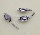 10 Pcs Silver Plated Clasp for Jewelry Making