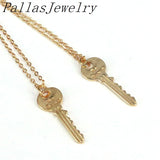 10Pcs Key Necklace Chain Jewelry for Couples