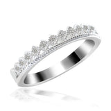 Cz Crown Ring Finger Rings Wedding Jewelry 12pce/lot