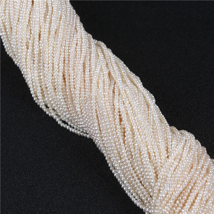AA+ 2-2.5mm Potato Shape Pearl Strand