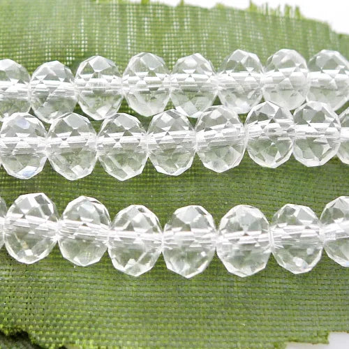 5040 Crystal Rondelle Glass Beads DIY Jewelry Findings Accessories
