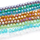 5040 Crystal Rondelle Glass Beads Basic Colour-AB -2
