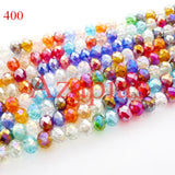 5040 Crystal Rondelle Glass Beads Basic Colour-AB -2