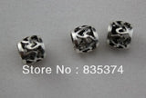 200pc Alloy Charms Beads for Bracelet Necklace DIY Jewelry 8x9mm