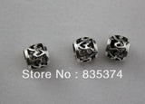 200pc Alloy Charms Beads for Bracelet Necklace DIY Jewelry 8x9mm