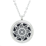 25mm 30mm Magnetic Essential Oil Diffuser Pendant Necklace