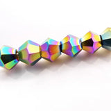 5301 Crystal Bicone Glass Beads in 3/4/5/6/8mm AA Full Size Strand