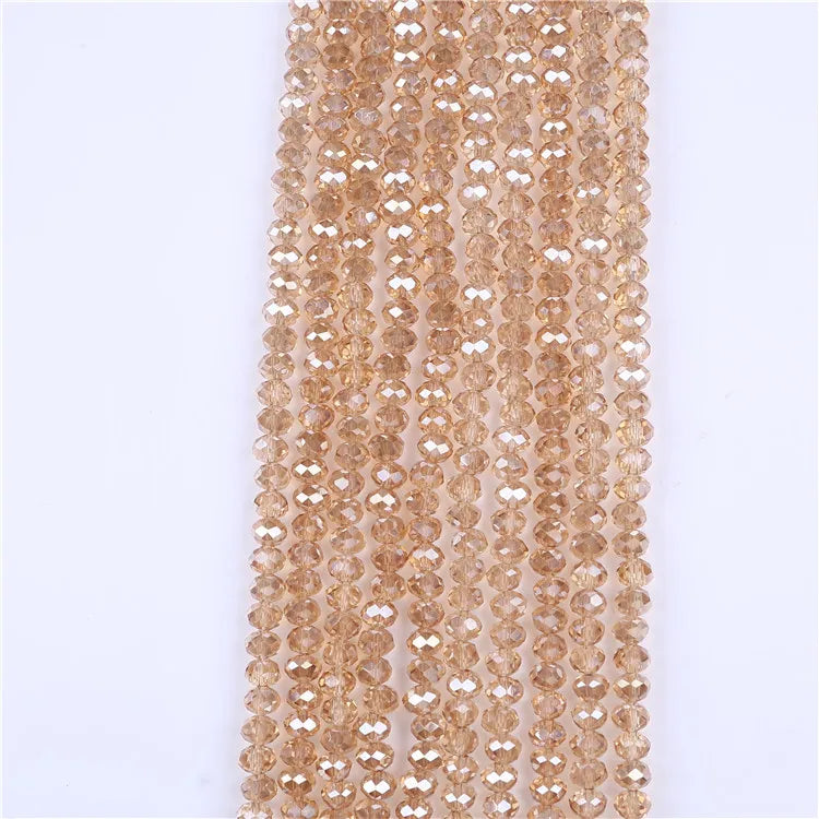 6mm Crystal Faceted Bead Strands for Jewelry Making